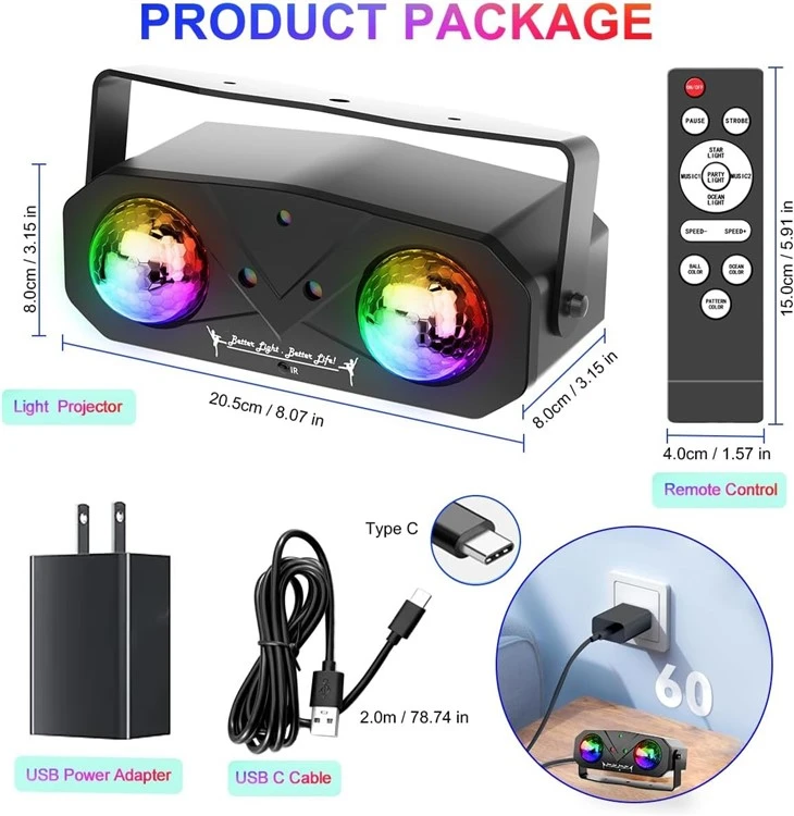 Dj Dance Light Party Disco Ball Light factory
